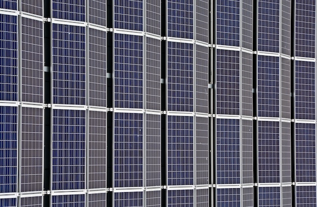 Imagen de una planta solar